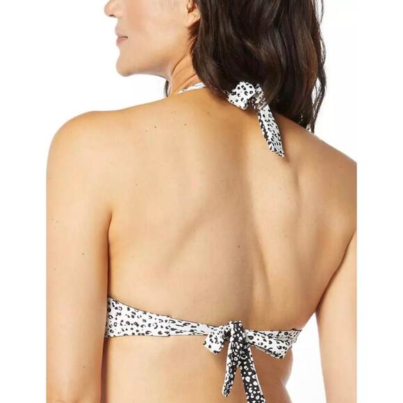 Coco Reef Women Verso Twist Front Reverisble Bikini Top Black Size 32/34D, NWT! - Picture 3 of 10